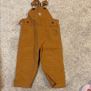 Carhartt Tan Kids Overalls